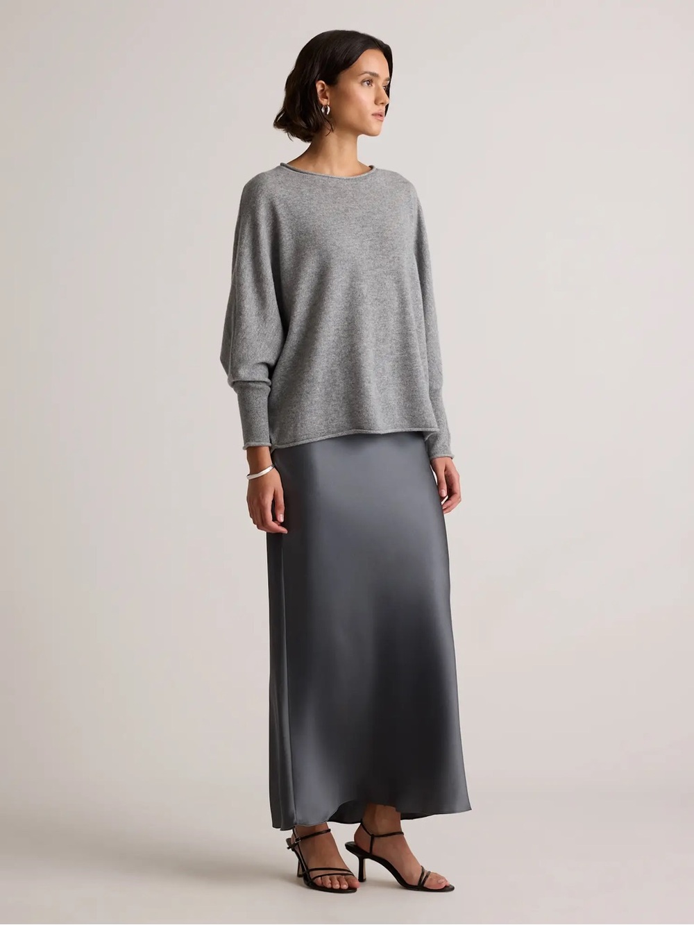 Quince Mongolian Cashmere Batwing Sweater Size S/M - Picture 5 of 9
